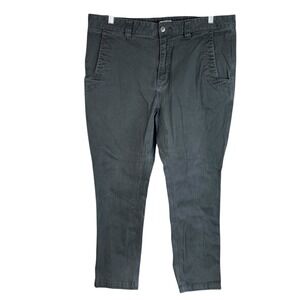 Mountain Khakis Mens Slim Fit‎ Pants Actual 38x29 Dark Gray Cotton Blend Stretch